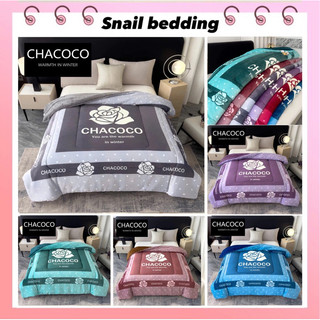 CHĂN LÔNG THỎ CHACOCO SNAILBEDDING - NHẬP KHẨU HÀNG CAO CẤP mẫu mới 2024