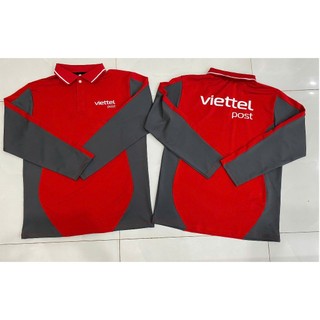  áo thun đồng phục viet - tel   post logo đầy đủ   có giao hỏa tốc  