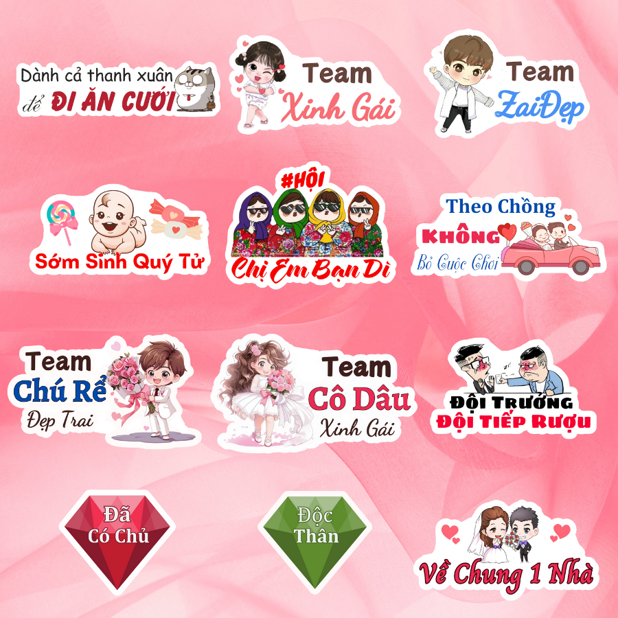 Hashtag cầm tay chụp ảnh đám cưới Hashtag check in đám cưới