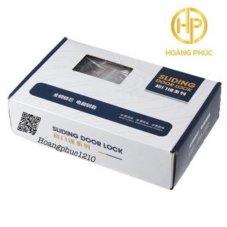 Khóa âm cửa lùa gỗ (tay vuông) cao cấp
