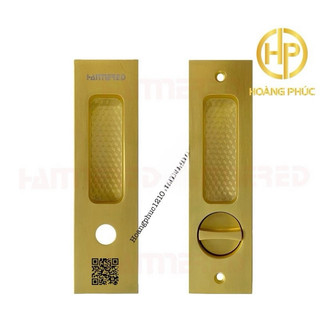 Khóa âm cửa lùa gỗ (tay vuông) cao cấp