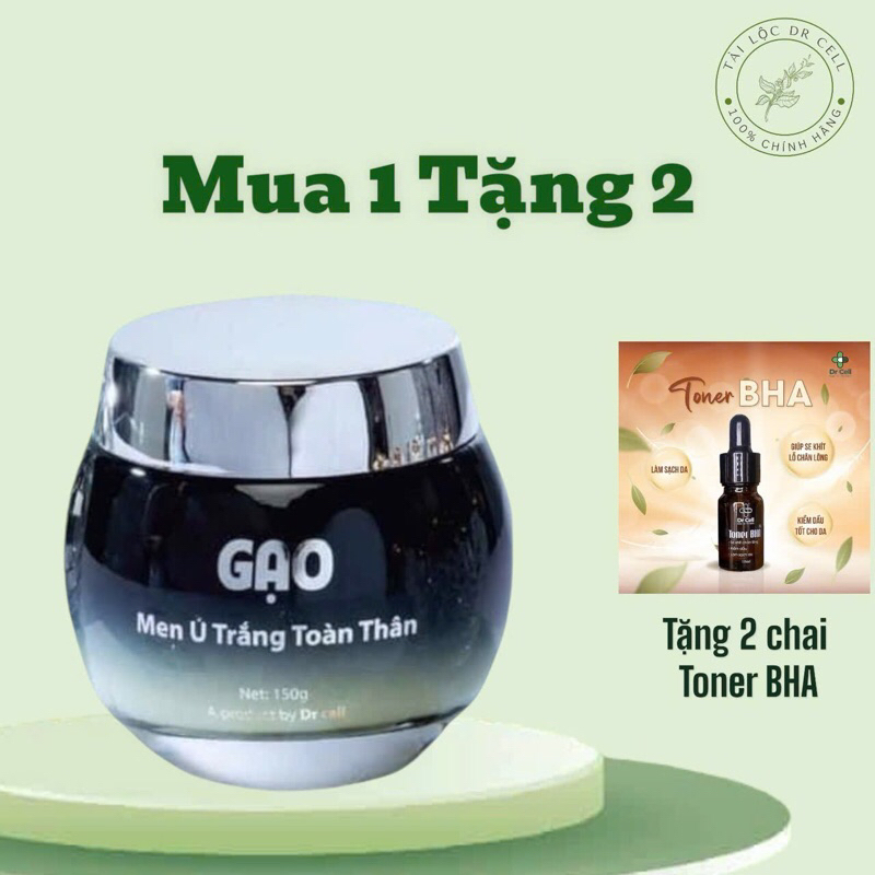 Men Ủ Trắng Toàn Thân Dr Cell