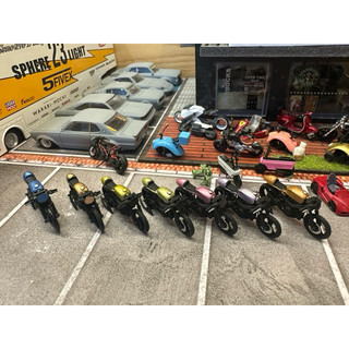 Mô hình 1/64 xe máy trang tri MiniGT hotwheels 1:64