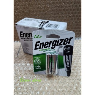 Vỉ 2 pin sạc AA 2000mAh 1.2V Energizer - Made in Japan