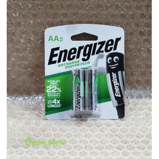 Vỉ 2 pin sạc AA 2000mAh 1.2V Energizer - Made in Japan