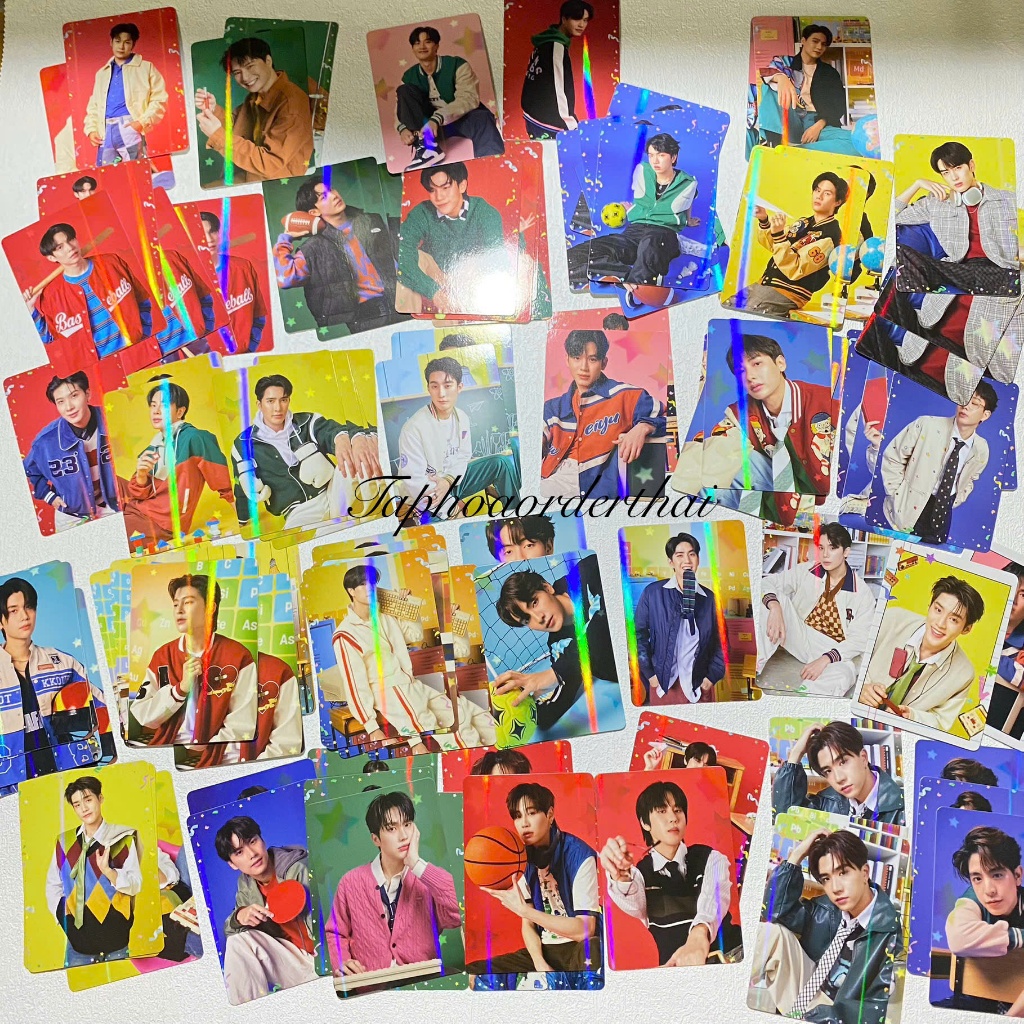 BACK TO SCHOOL RANDOM CARD BOOKFAIR 2024 ĐẦY ĐỦ THÀNH VIÊN PONDPHUWIN JOONGDUNK FORCEBOOK BOUNPREM -