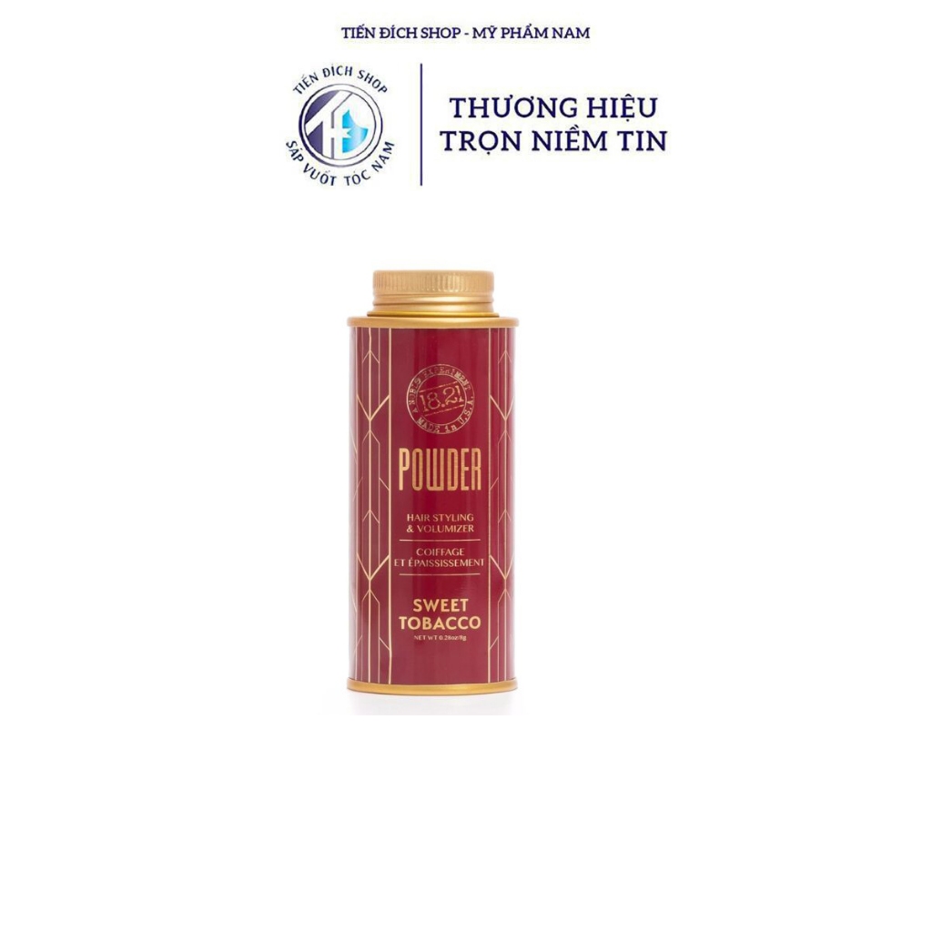 Bột tạo phồng tóc 18.21 Man Made Hair Powder 8gr cao cấp USA - Chính hãng 18 21 - 1821 Man Made
