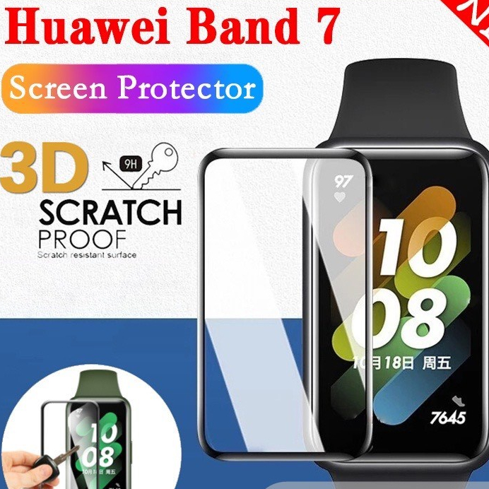 Miếng dán 3D Full màn Huawei Band 7 Huawei Band7 , Huawei Band 8 9 10 11 pro