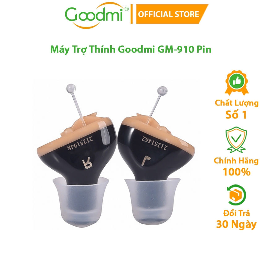 Máy Trợ Thính Siêu Nhỏ Dành Cho Người Già Goodmi GM-910