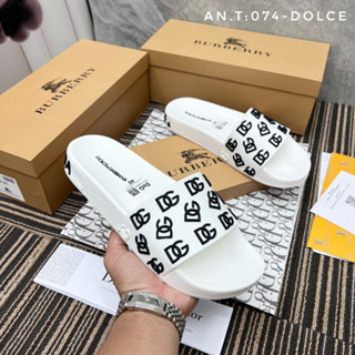 Dép nam nữ ĐGX đế cao su non, Dép quai ngang vân nổi logo chữ ĐGX Little Store