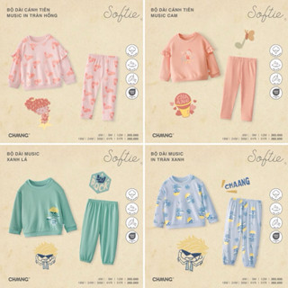[ CHAANG 2024 MUSIC ] Bộ dài tay cho bé