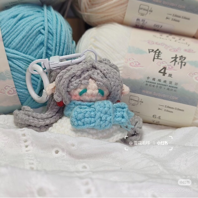 [handmade] móc khoá Frieren siu cute