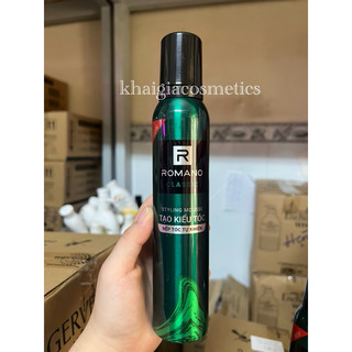 Mousse Bọt Tạo Kiểu Tóc Romano Classic 175g