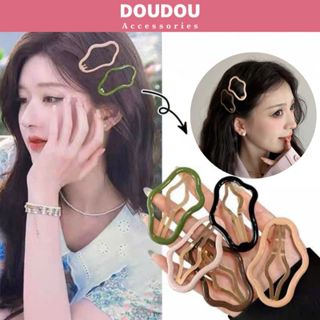 Kẹp tóc mái mỏ vịt Doudou Kẹp mái Kẹp BB Cặp bấm mái nữ Cặp tóc Kẹp tóc hình đám mây Hàn Quốc FJ060
