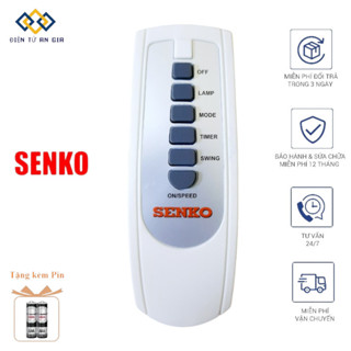 Remote điều khiển quạt Senko- Hàng tốt chính hãng 100% Tặng kèm PinBH 6 tháng