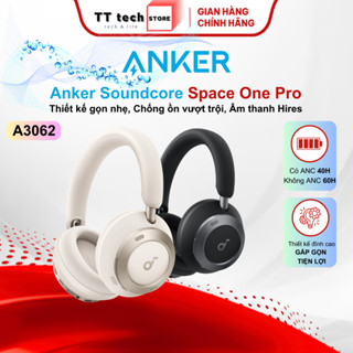 Tai nghe Chống ồn Buetooth Anker Soundcore Space One Pro A3062, Thiết kế gọn nhẹ -Âm thanh hiện đại