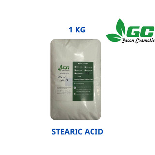 [HCM] Stearic acid - Sáp trứng cá - nguyên liệu làm kem, ủ tóc - nguyên liệu mỹ phẩm Greencosmetic 100g, 500g, 1 kg