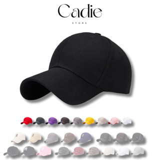 Mũ lưỡi trai BASIC, nón kết trơn, đồng phục nhiều màu phong cách Hàn Quốc CADIE STORE
