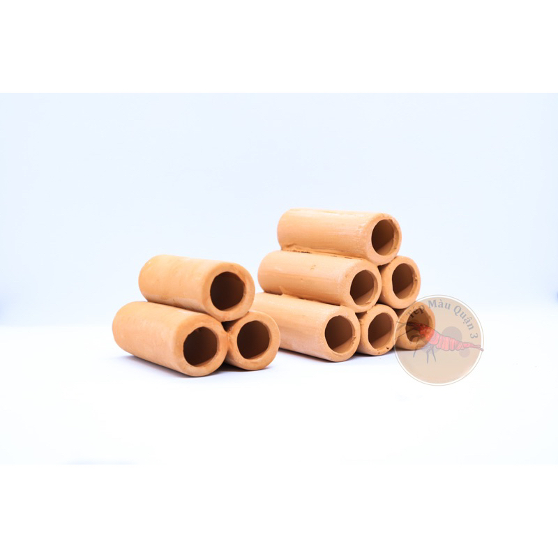 Đồ Chơi Ống Gốm 3-6 Lỗ Cho Cá Tép - Tép Màu Quận 3