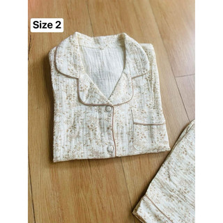xô muslin-pijama đùi
