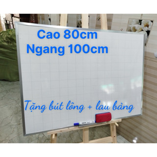 Bảng mica viết bút lông 80x100cm " tặng bút lông, lau bảng"