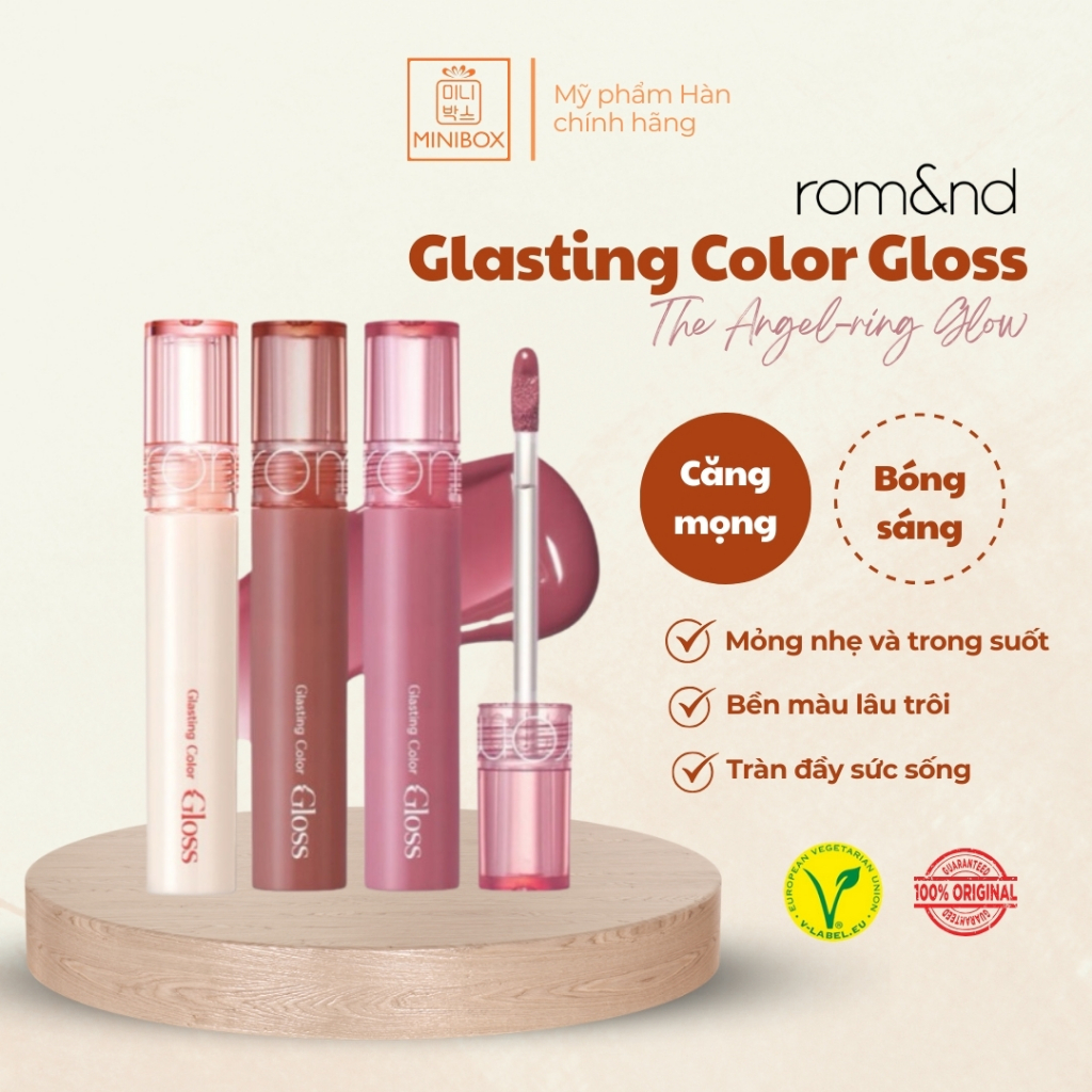 Son Bóng ROMAND Glasting Color Gloss