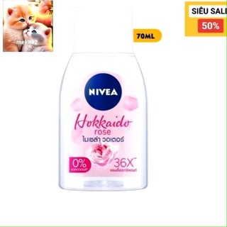 Nước tẩy trang Nivea hoa hồng 70ml