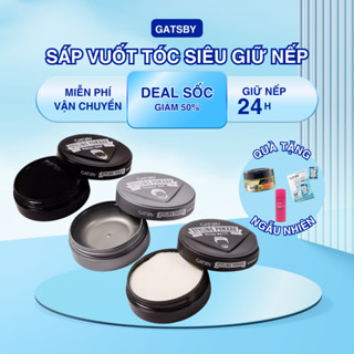 Sáp vuốt tóc nam Pomade Gatsby Nhật Bản, sáp tạo kiểu tóc gốc nước bảo vệ và an toàn cho tóc 75g