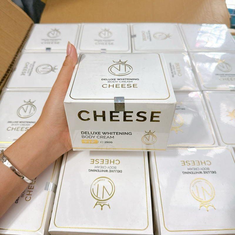 Kem body cheese phô mai hộp 250gr dưỡng trắng body