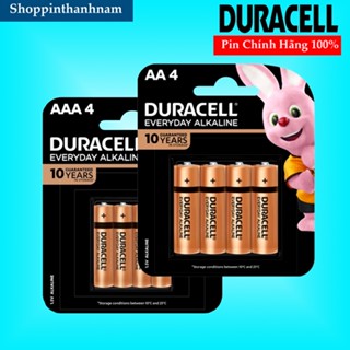  Pin AA  Pin AAA Duracell Alkaline Cao Cấp Siêu Bền - Hàng Chính Hãng 