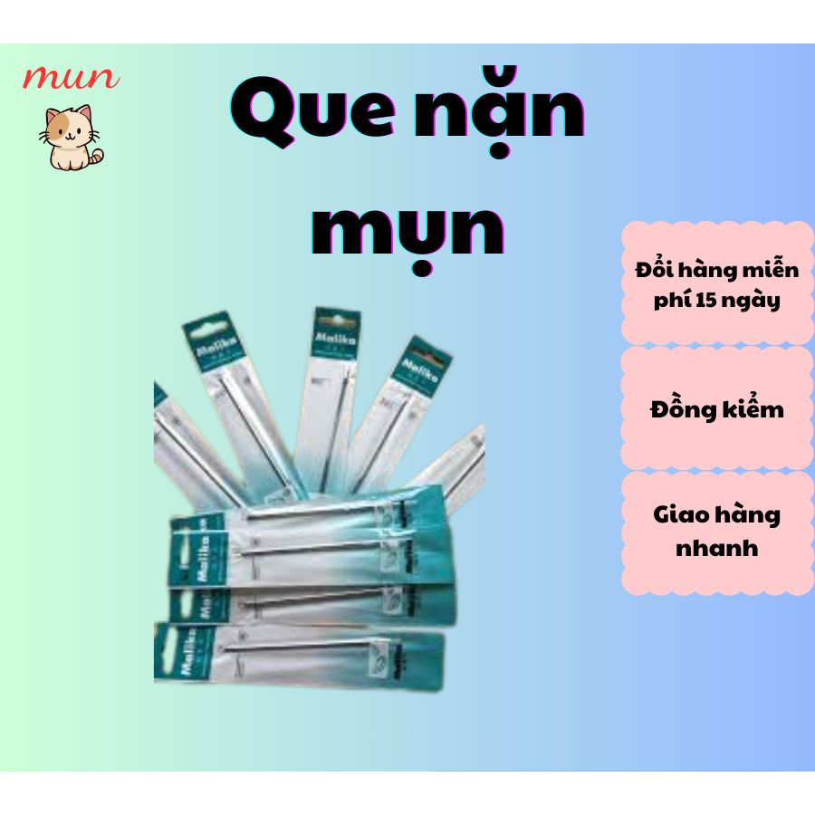 Que nặn mụn makila