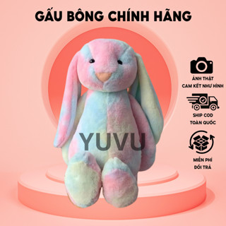Gấu Bông Jellycat Bunny Thỏ Tai Dài YUVU Thú Nhồi Bông Thỏ Hoạt Hình Chất Liệu Cao Cấp Êm Ái Cho Bé