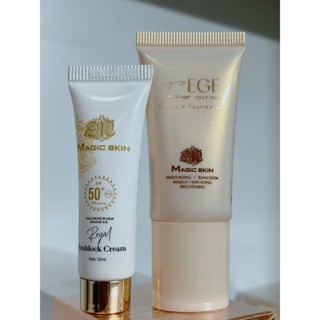  Kem chống nắng & Kem nền 13g Magic skin Sunblock Cream 