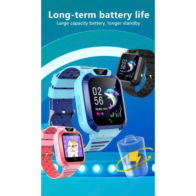 Đồng Hồ Thông Minh Định Vị GPS Trẻ Em Kid Watch W11 lắp sim kết nối 4G nghe gọi video call Bản mới 2024 bảo hành 6 tháng | BigBuy360 - bigbuy360.vn