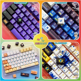 |Keycap| Tổng hợp keycap cherry Profile, PBT cho Rainy75, Lucky65, Xinmeng, Aula f75, FL