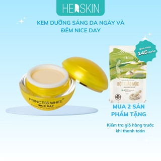    Tặng  mặt  nạ   HỘP KEM DƯỠNG TRẮNG DA NICE DAY NGUYÊN TEM PRINCESS WHITE 