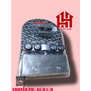 Bánh Xe Treo Máng Nhôm Cửa Lùa Kính Cường Lực Inox 304