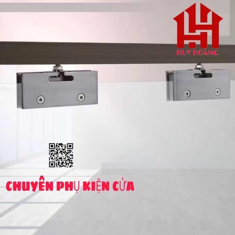 Bánh Xe Treo Máng Nhôm Cửa Lùa Kính Cường Lực Inox 304
