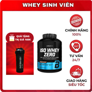 Sữa Tăng Cơ ISO WHEY ZERO BiotechUSA 2.27Kg TĂNG CƠ BẮP SIÊU NHANH TẠI WHEYSINHVIEN