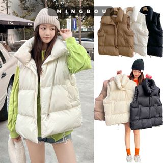 Áo Phao Gile Nữ DÀY DẶN loại 1 Hot Trend 2022 Quảng Châu, Áo khoác phao gile Nữ Sát Nách Dáng Rộng 3 Màu MINGBOU