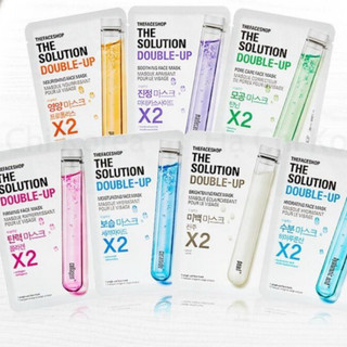 Combo 5 Mặt nạ giấy THE SOLUTION PORE CARE FACE MASK