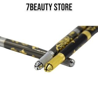 Cán Khắc Tạo Hạt Chân Mày Bút điêu khắc phun săm Dụng cụ phun xăm 7Beauty