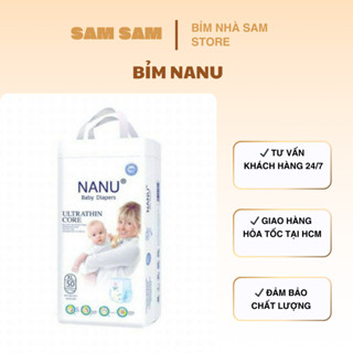 Bỉm quần siêu thấm NANU S50/M50/L50/XL50/XXL50/XXXL50