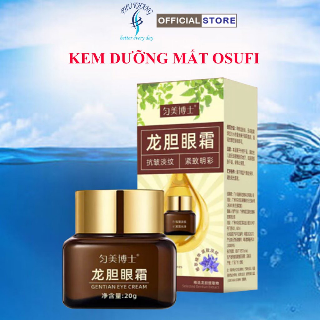 Kem dưỡng mắt OSUFI chống lão hoá, giảm nhăn và quầng thâm - Collagen, Skincare