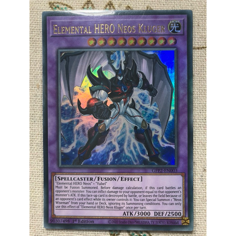 [LiLy_Yugioh] Lá bài Elemental HERO Neos Kluger - GFP2-EN003 - Ultra Rare 1st Edition