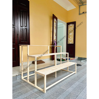 Kệ để xe đồ chơi 1m4x1m1x15 có ốp lưng