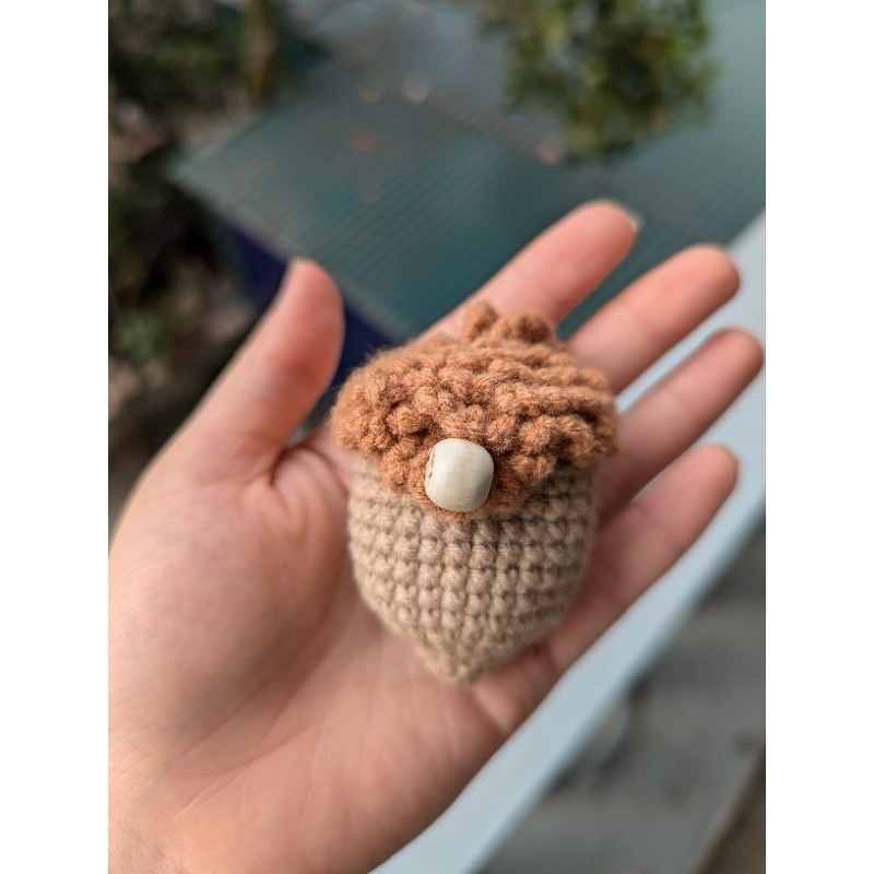 Túi đựng tỏi hình hạt dẻ handmade cho bé