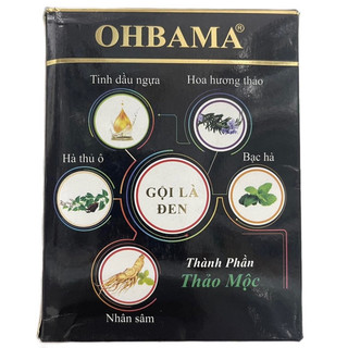 [Bán lẻ từng gói] Gội là đen OHBAMA - 25ml/gói