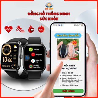 Đồng Hồ Đo Đường Huyết Thông Minh QS11, Đo Huyết Áp, Nhịp Tim, Giấc Ngủ, Calo, Tập Luyện Thể Thao [QUÀ TẶNG ]