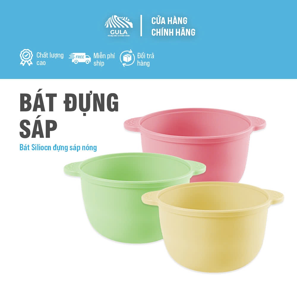 Bát silicon nấu sáp Wax lông